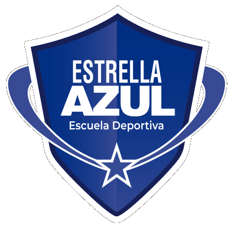 logotipo de estrella azul